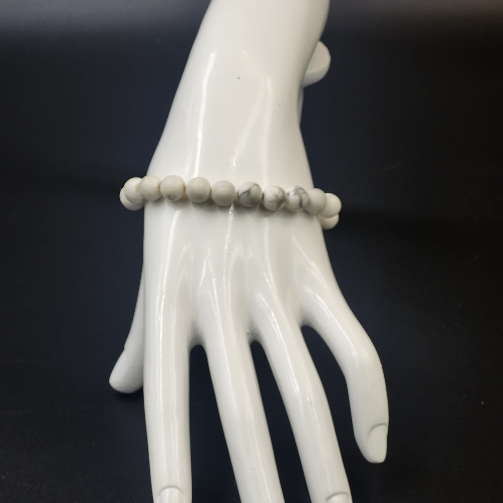 White stone bracelet